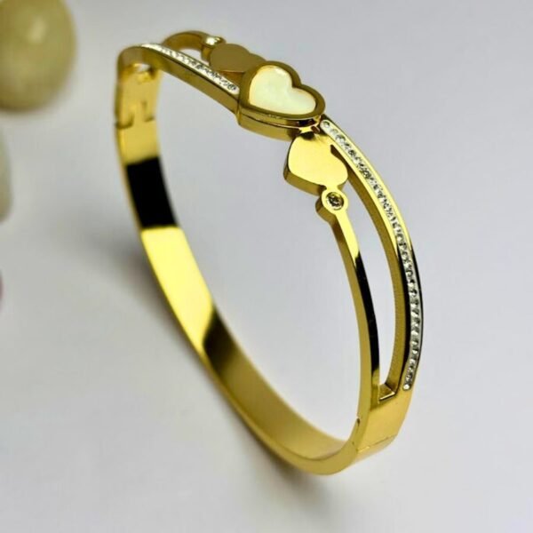 Heart Charm Bracelet - Image 2