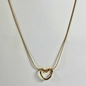 eternal heart knot necklace