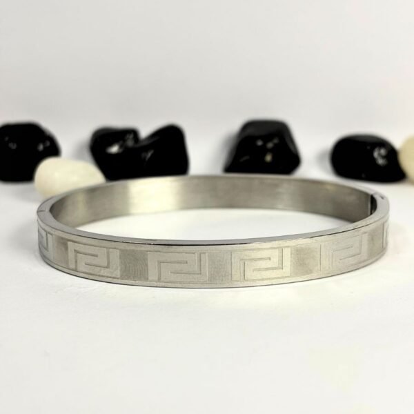 Greek Key Cuff Bracelet - Image 2