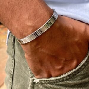 Greek Key Cuff Bracelet