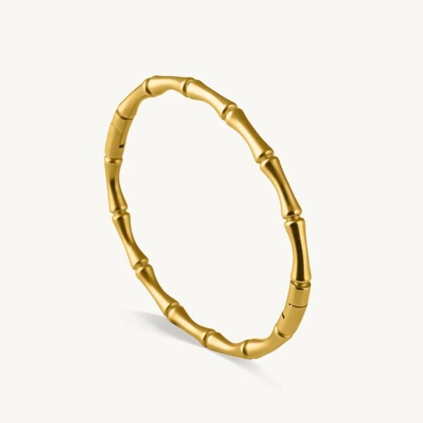 Bamboo-Inspired Bangle