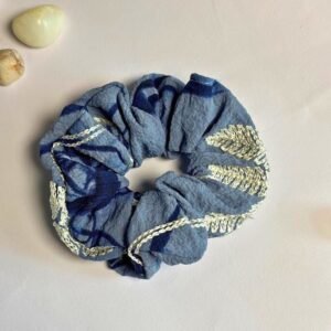 Ethnic Thread Work Scrunchies