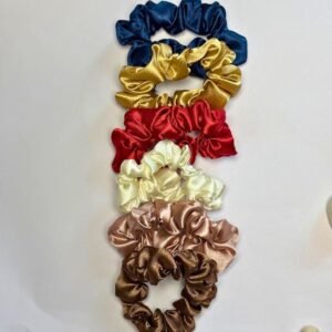 Satin Shine Scrunchies