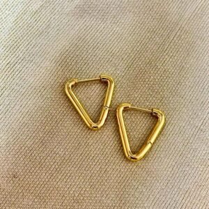 Triangle Hoop Earrings