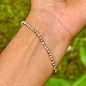 Minimalist Diamond Tennis Bracelet