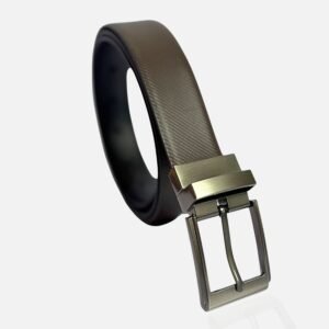 Men’s Classic Reversible Leather Belt | Brown & Black Formal Belt